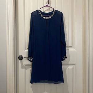Navy formal dress size 10